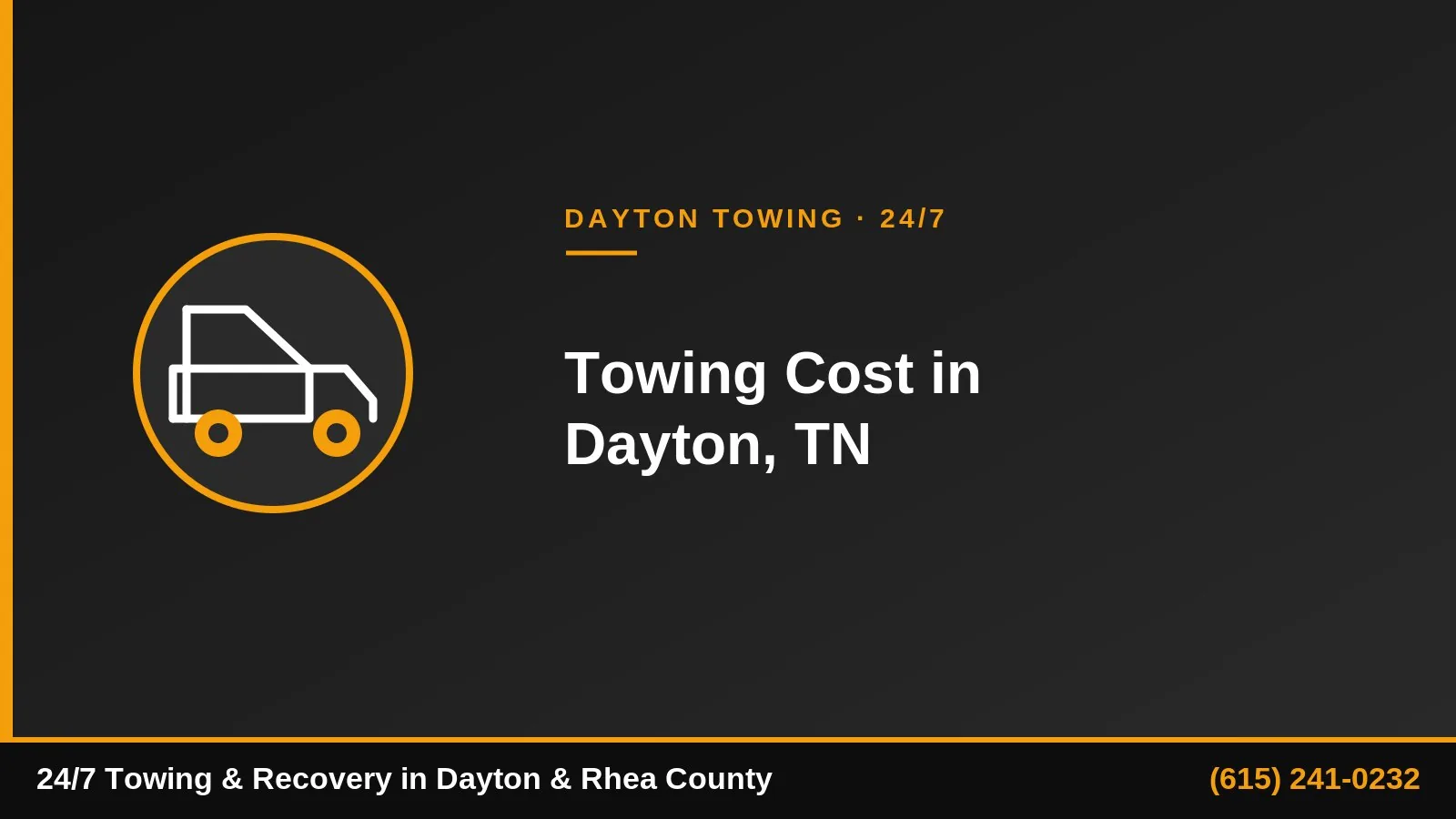 Goodlettsville towing service — honest towing cost guide in Davidson County TN